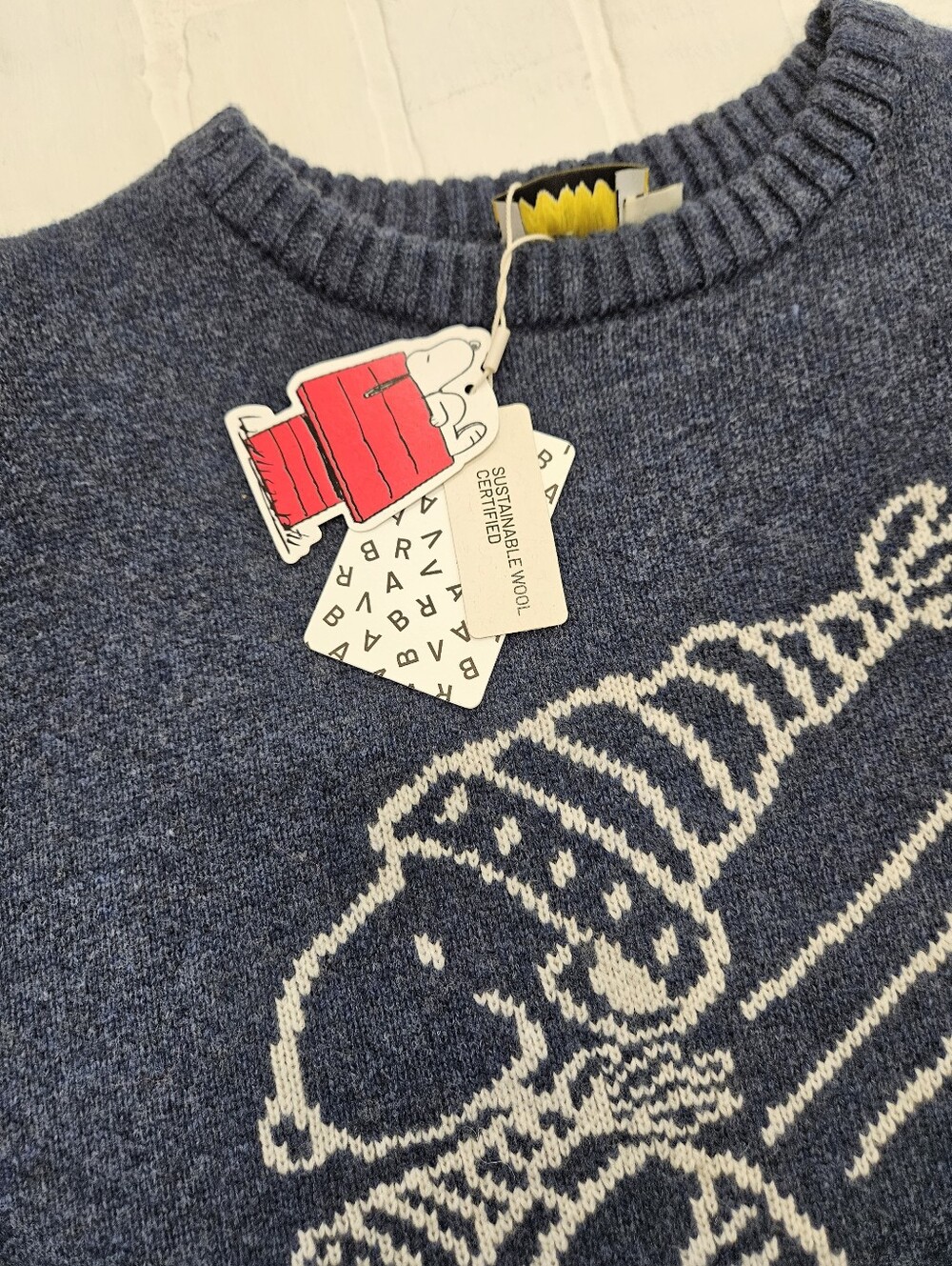 Sledding Snoopy RWS Sweater - Picture 6 of 8